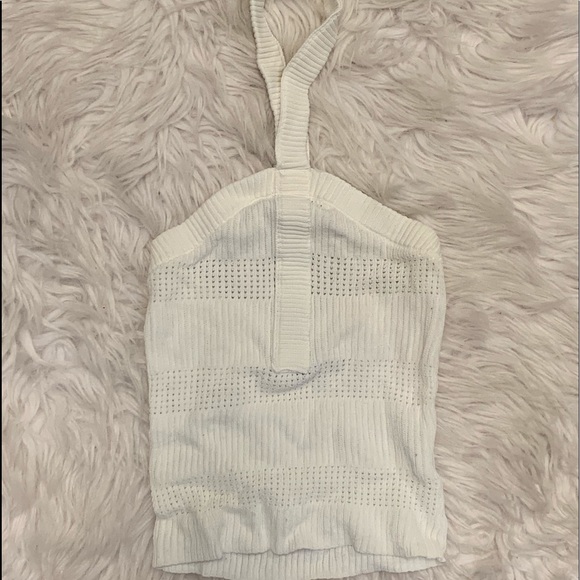 White halter tank - Picture 1 of 1